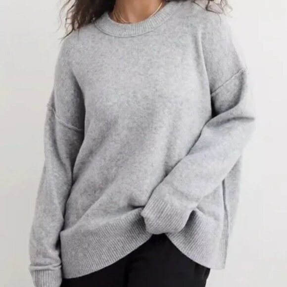aerie Sweaters - Aerie Unreal Oversized Grey Sweater Size M NWOT